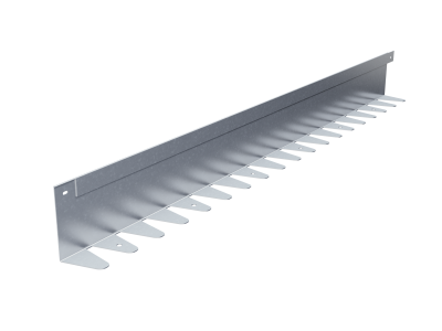 Бордюр Gidrolica Line Steel (Лайн Стил) L-образный из оцинкованной стали 1200х100х70х1,5мм