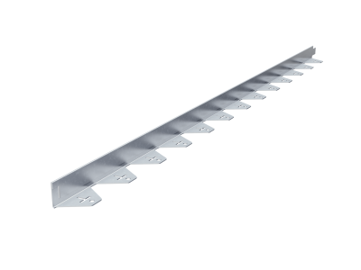Бордюр Gidrolica Line Steel (Лайн Стил) L-образный из оцинкованной стали 1200х40х45х1,5мм