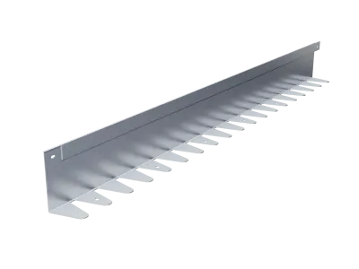 Бордюр Gidrolica Line Steel (Лайн Стил) L-образный из оцинкованной стали 1200х100х70х1,5мм