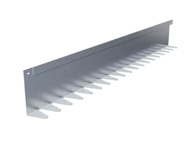 Бордюр Gidrolica Line Steel (Лайн Стил) L-образный из оцинкованной стали 1200х160х70х1,5мм