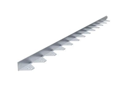 Бордюр Gidrolica Line Steel (Лайн Стил) L-образный из оцинкованной стали 1200х40х45х1,5мм