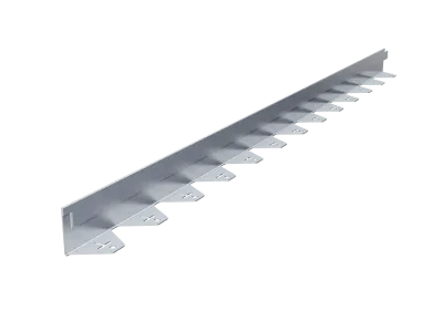 Бордюр Gidrolica Line Steel (Лайн Стил) L-образный из оцинкованной стали 1200х60х45х1,5мм