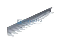 Бордюр Gidrolica Line Steel (Лайн Стил) L-образный из оцинкованной стали 1200х80х70х1,5мм