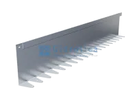 Бордюр Gidrolica Line Steel (Лайн Стил) L-образный из оцинкованной стали 1200х200х70х1,5мм