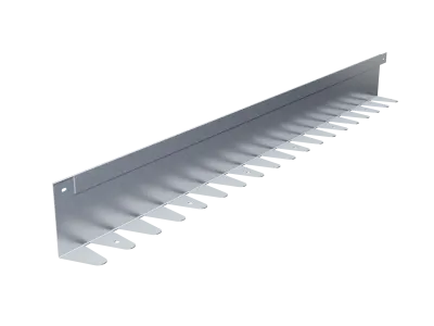 Бордюр Gidrolica Line Steel (Лайн Стил) L-образный из оцинкованной стали 1200х120х70х1,5мм